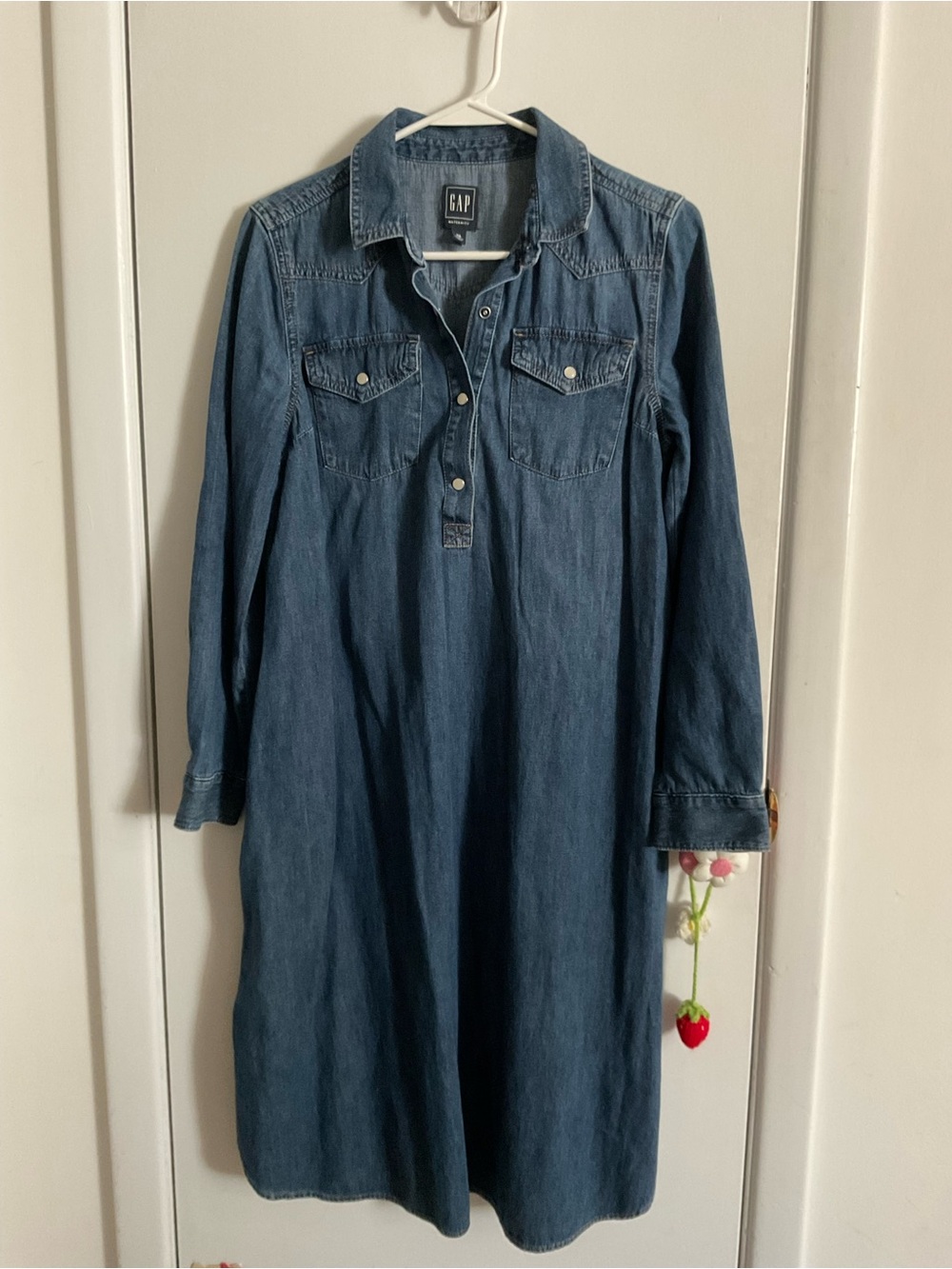 Gap Soft Cotton Denim Dress Women’s - XS - Maternity